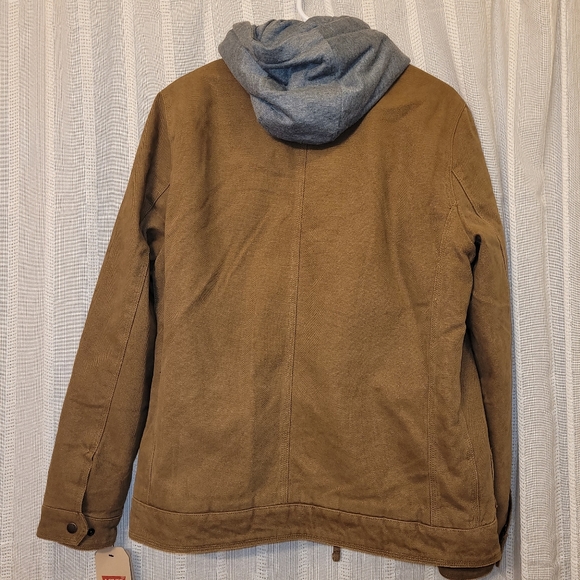 Mens Levi's Jacket with Sherpa Lining Size Small - Picture 2 of 5
